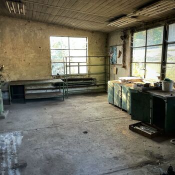 Remains of a villa + paper mill Remains of a villa + paper mill