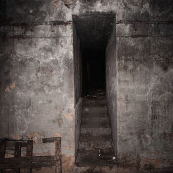 Monumental dark landmark of the city 2023