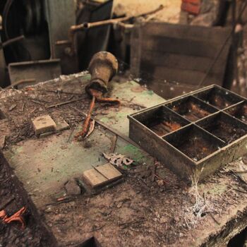 Kleine Gießerei aus dem Jahr 1904