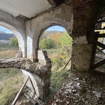 Fortress converted into a castle.