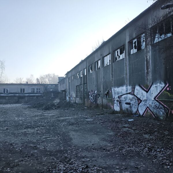 What was produced here? Abandoned factory in Poland