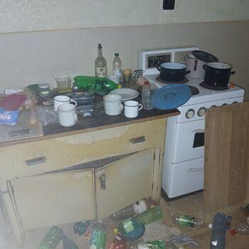 Vergessene Einsamkeit in den Bergen