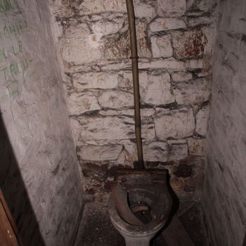 Monumental dark landmark of the city 2023