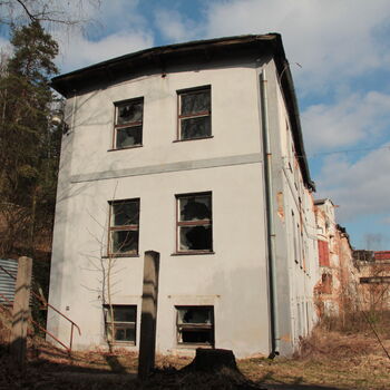 Paper mill siding Paper mill siding