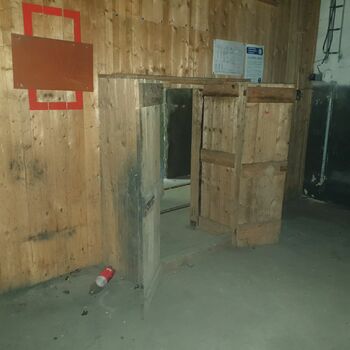 klec krabice staré kontejner