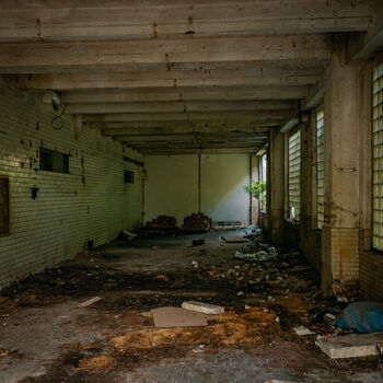 Brewery with underground factory