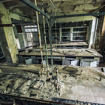 Laboratory at the power plant