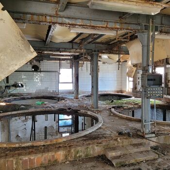 Der Plan war eine Brauerei, aber es wurde eine Brennerei.