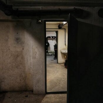 Cover under the panel house