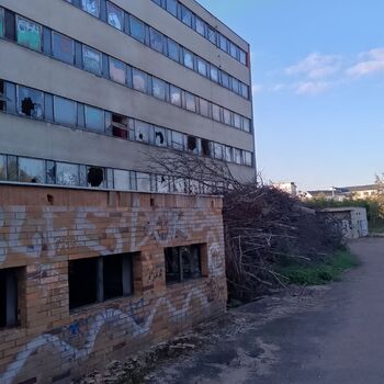 Abandoned watering hole