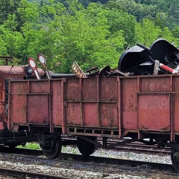 Odstavné koleje.🚃🚃🚃
