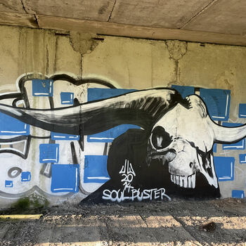 sgrafity dekorace nákladní auto auto