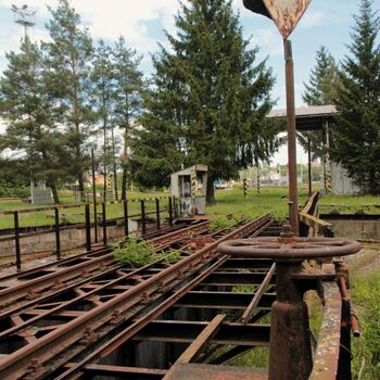 Kruhová výtopna StEG z roku 1875 Kruhová výtopna StEG z roku 1875