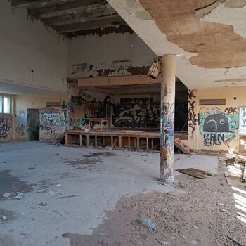 Opuštěné plicní sanatorium