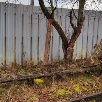 Railway carriages and station building_2024