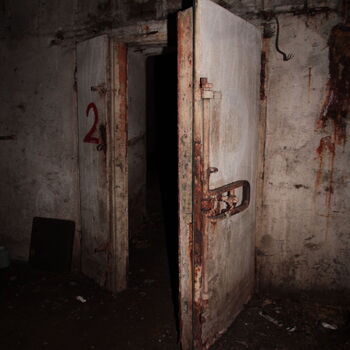 Monumental dark landmark of the city 2023