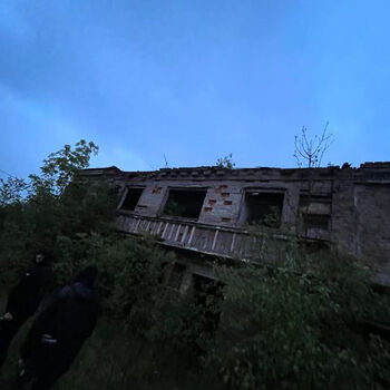 Verlassenes Haus in Ostrava