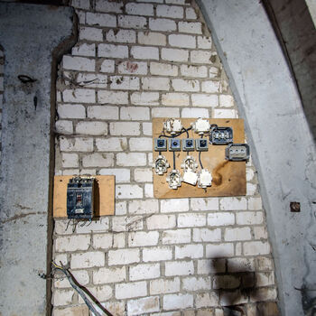 Nikdy nedokončený nový bunkr AU-13 - Bojové velitelské centrum