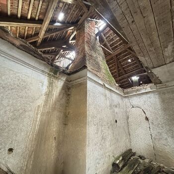 Fortress converted into a castle.