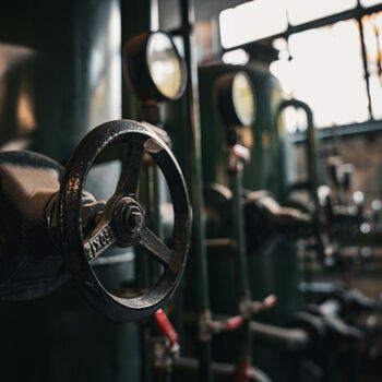 Very well preserved heating plant