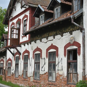 Architektura budova dům domácí okno