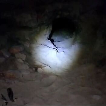 Abandoned Nazi underground factory Rabštejn Werk H, Werk B