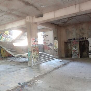 Der legendäre Scharfschützenturm in Mostar. 2024