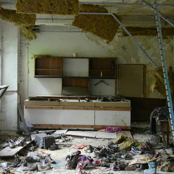 Verlassenes Restaurant