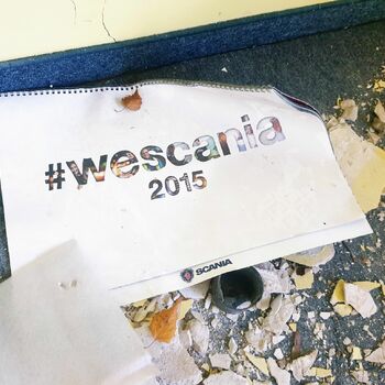 Umschlag Container Bleistift-Kasten