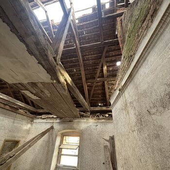 Fortress converted into a castle.