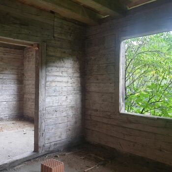 zeď garáž budova dveře staré Architektura