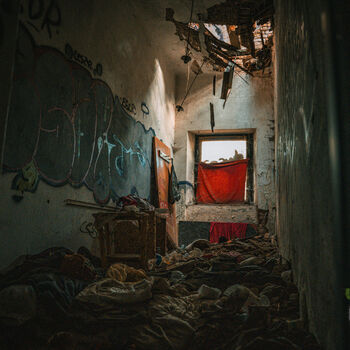 Abandoned liquor factory