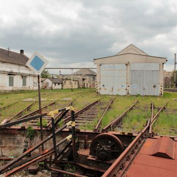 Werkstätten der Bushrad Railway