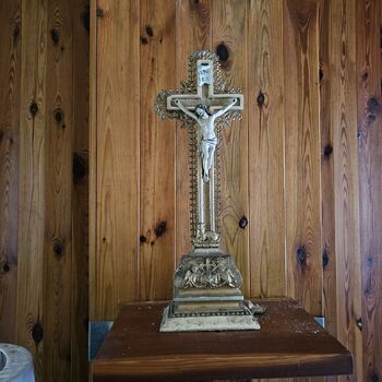 Chata rytíře bez rytíře.