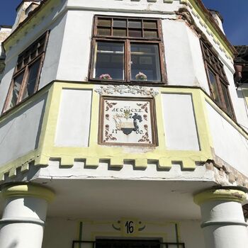 Architektura budova fasáda