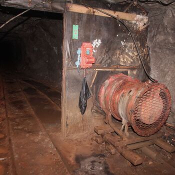 Der Hauptgraben zur Nebenmine