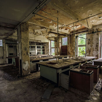 Laboratory at the power plant