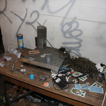 The terrifying underground! A semi-functional factory