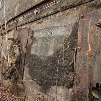 The "throat" of the cement works
