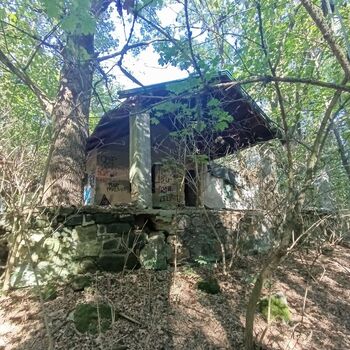 Abandoned hunting lodge🏹
