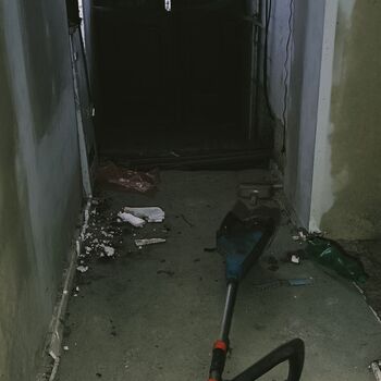 House with old Volga and big cross ✟ House with old Volga and big cross ✟