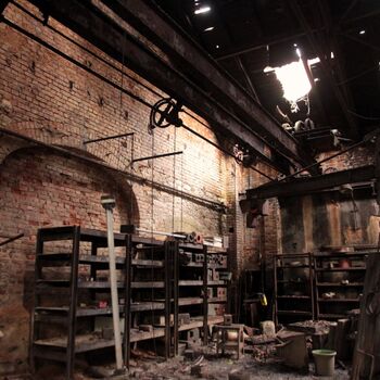 Kleine Gießerei aus dem Jahr 1904