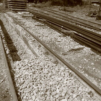 A station with a dark history where trains no longer stop A station with a dark history where trains no longer stop