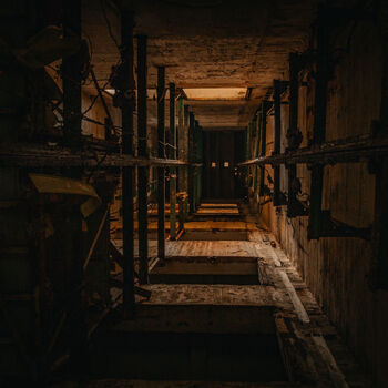 Brewery with underground factory