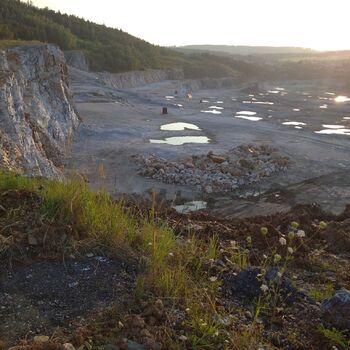 Kalksteinbruch Podol