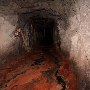 Der Hauptgraben zur Nebenmine