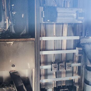 Verlassene Tankstelle