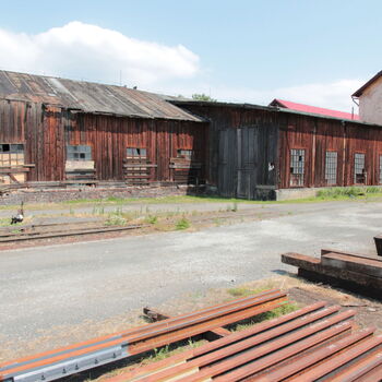 A station with a dark history where trains no longer stop A station with a dark history where trains no longer stop