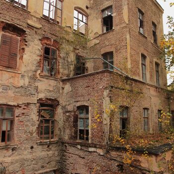 Die Spinnerei, die den Umbau nicht bestanden hat