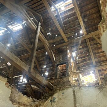 Fortress converted into a castle.